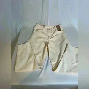 NWT! Levi's Corduroy Mom Jeans Women's Cream Cords 1980's (32x29)